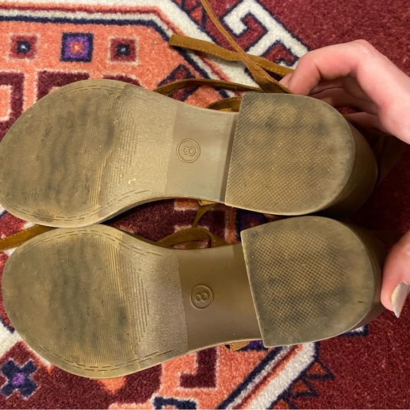 Merona heels - 👠 lace-up - Picture 3 of 3